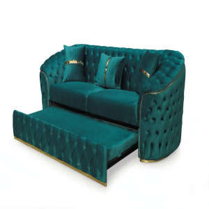 Sofa Bed Green Colour flexible
